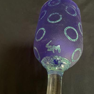 Hand Blown Textured MCM Barware (DR-SS)