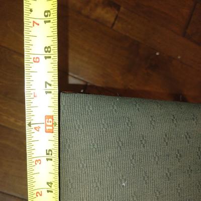 Vintage Wood Framed Chair with Needlepoint Seat- Approx 17" Wide