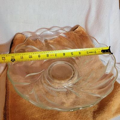 Cut crystal 12.5" candy or serving bowl
