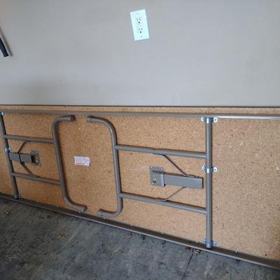 Heavy, Laminate Top Folding Table- 8 Feet Long