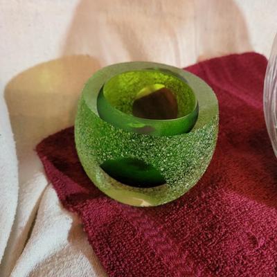 Small candle holder and vase