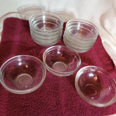 Set of 11 ice cream/sherbert dishes