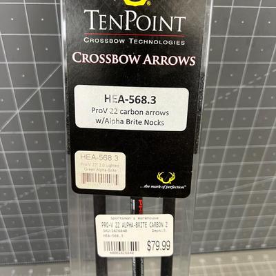 3 Pack of 10 Point Crossbow Arrows 
