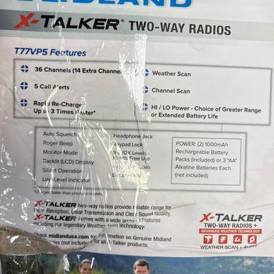 Midland X-Talker 2-way Radios