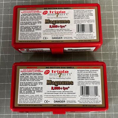 2 Packages of 50 Caliber 60 Grain Powder 