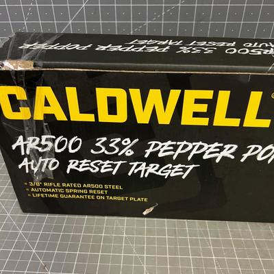 CALDWELL Auto Reset Target, New 