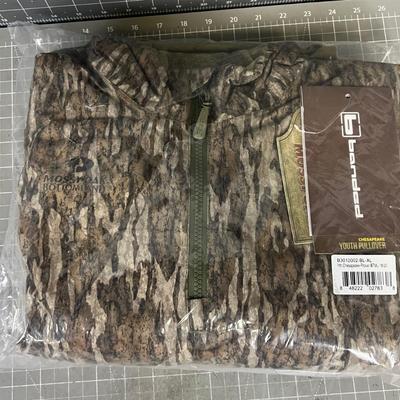 BANDED Youth XL Camo Pull Over Jacket