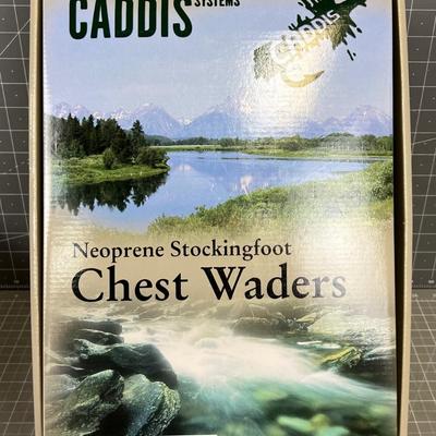 CADDIS Neoprene Stocking Footed Chest Wader XXLS 