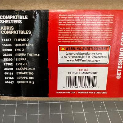 Eskimo Jet Sled Tracking Kit, NEW 