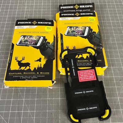 (2) Phone Scope Cases for I-Phone 13 & 14