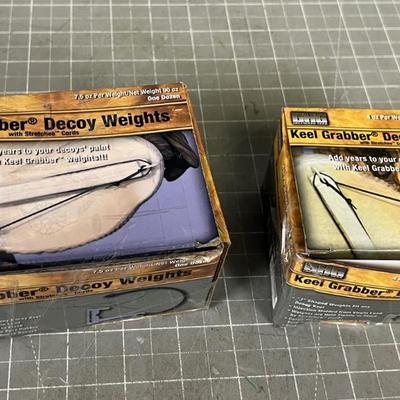 KEEL Grabber Decoy Weights - 2 Boxes