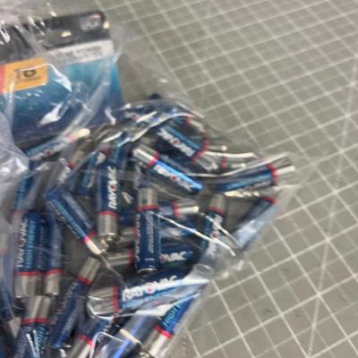 4 Packages of Double A - AA Batteries 