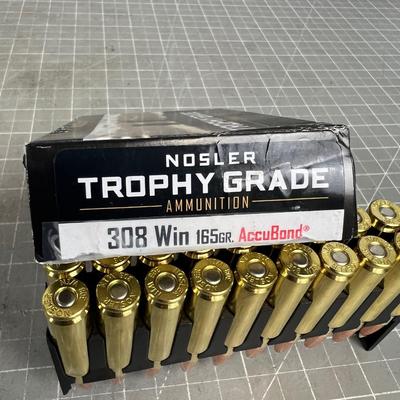 Nosler Bullets for 308 Winchester 