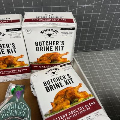 Butchers Brine, Coffee, Jerky & Smoking Items