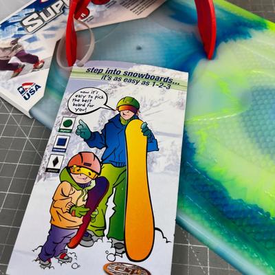 SUPER HERO Kiddie Snowboard