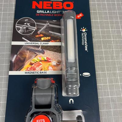 NEBO Grill Light 300 Detachable work light. 