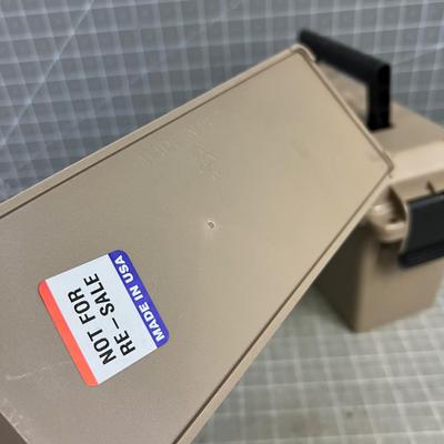 2 CASE GUARD Ammo Boxes
