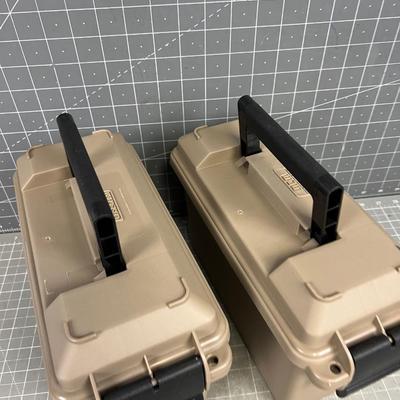 2 CASE GUARD Ammo Boxes