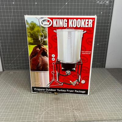 KING Kooker Out Door Turkey Fryer 