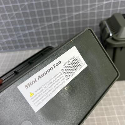 2 Sportsman Mini Ammo Cans 