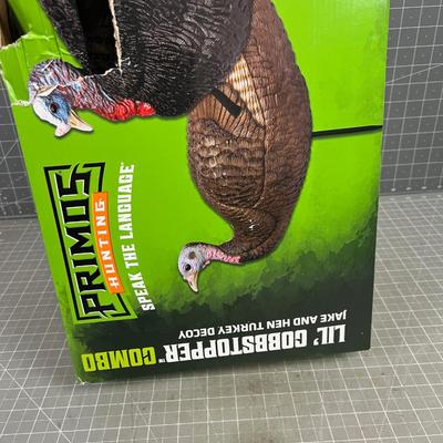 Little Gob Stopper Jake and Hen Decoy Set