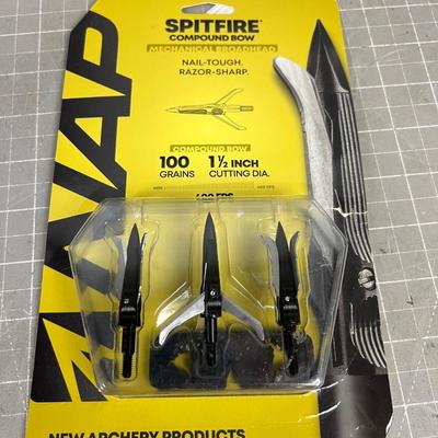 Spitfire Mechanical Broadheads, Arrow Heads 