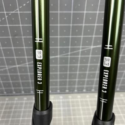 Black Diamond Explorer 3 Trekking Poles NEW Pair. 