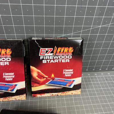3 Packages of Fire Starter 