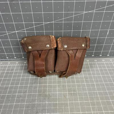 Vintage Ammo Pouch, Eastern European 
