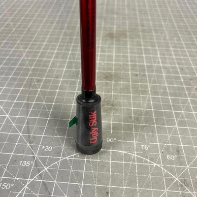 Ugly Stick Carbon Fishing Pole RED 