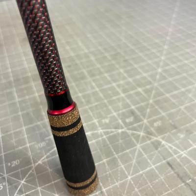 HALO HFX 7'3" Fishing Rod Mostly Black