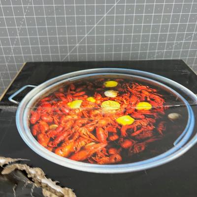 KING Cooker Stainless Steel Pot, Lid & Basket 