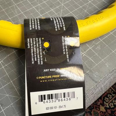 (2) Stop Flat TUBES For the 20" Bike Tire NEW 