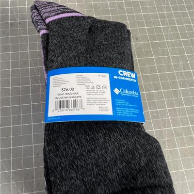Columbia Women's NEW SOCKS Purple 