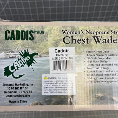 CADDIS Women's Size S NEOPRENE Stocking FOOT 
