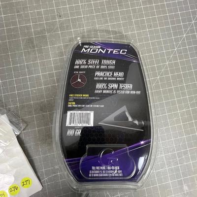 MONTECH Arrow Heads NEW 