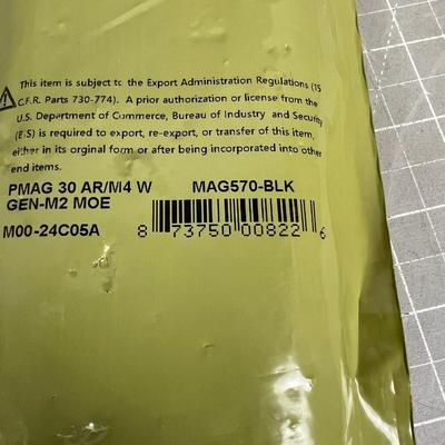 MAGPUL PMAG 30 AR / M4  Stock New Magazine  BLACK 