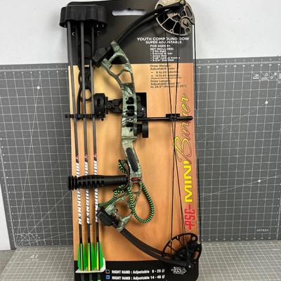 PSE Mini Burner Youth Bow NEW on the Card