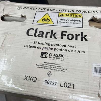 Clark's Fork 8' Pontoon Boat NEW fishing