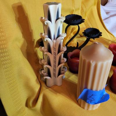 Candles and candle holders
