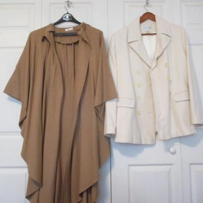 Talbots Wool Cloak & Preston & York Wool Shell Jacket