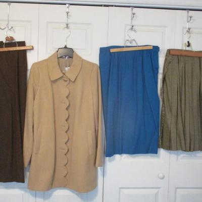 Women's Clothing Corbin Ltd Crown & Ivy Ralph Lauren Pendleton Pure Wool Sizes 12/14 & Large
