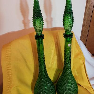 2 Italian decanters