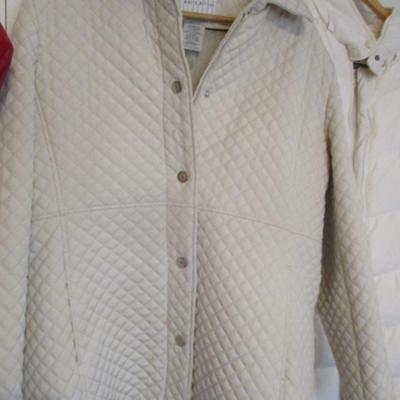 Women's Clothing London Fog Route 66 Leather Gallery White Stag Sizes L/XL