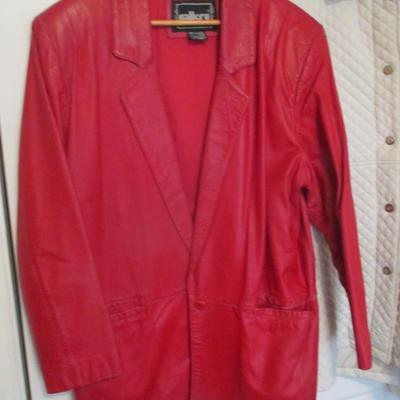 Women's Clothing London Fog Route 66 Leather Gallery White Stag Sizes L/XL