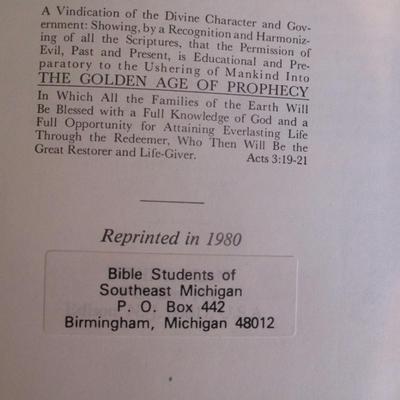 Studies in the Scriptures (6 Volumes) By Charles Taze Russell
