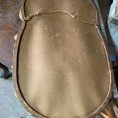 Vintage gilt framed rococco style mirror