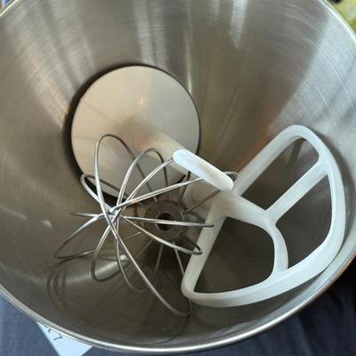 Vintage rare color KitchenAid Mixer w/Meat Grinder
