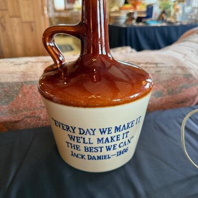 Vintage ceramic Jack Daniels Tennessee Whiskey Old No. 7 Jug