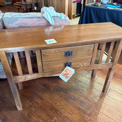 Wood Sofa Table by Peters-Revington